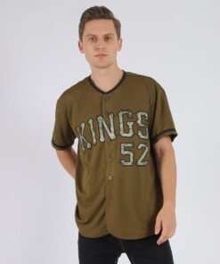 Custom Olive Camo-Black Authentic Salute To Service Baseball Jersey Suit for daily life, Fabric: 95% polyester and 5% spandex, Regular fit, Stitch Color: automatically matched based on patterns